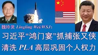 野猫论政 2810：魏玲灵 - 习近平&ldquo;鸿门宴&rdquo;抓捕张又侠（细节曝光），清洗解放军高层巩固个人权力