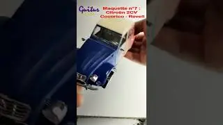 Maquette n&deg;7 - Citro&euml;n 2CV Cocorico