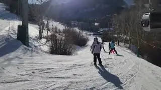 Quinteros family ski day