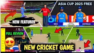New Cricket Game Here With Asia Cup 2025 ! NEW Cricket Game Released! Full Review 