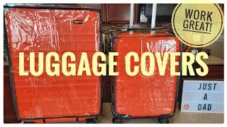 Clear Luggage Covers PVC Suitcase Luggage Protector Waterproof Review