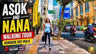 Asok And Nana Walking Tour Bangkok in 4K