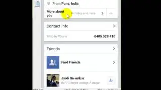 How to update relationship status in Facebook android app