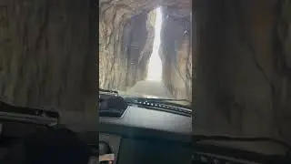 Driving Through Eye of the Needle Tunnel