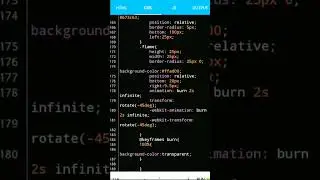 Candle Animation | HTML |CSS