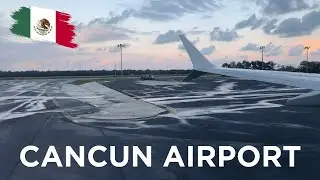 CANCUN AIRPORT: Walk Through (and Transportation Options)