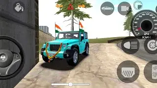 Dollar (Song) Modified Mahindra Thar 😈| Indian Cars simulator 3D | Android Gameplay