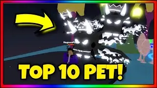 😳THIS *TOP 10 PET* IS INSANE!! (😱??? Stats) Clicker Simulator (ROBLOX)