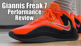 A NIKE SIGNATURE SHOE FOR $115! NIKE GIANNIS FREAK 7 PERFORMANCE REVIEW!