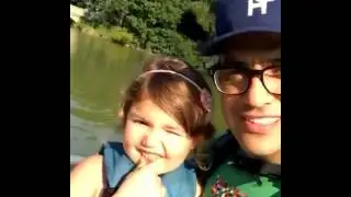 Jaime Camil y #ElenaCamilBalvanera en Central Park