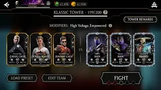 Fatal Klassic Tower Battle 199 | MK Mobile