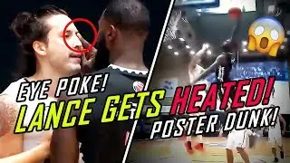 Lance Stephenson Gets Heated in his China Debut! Pokes a Guy in the Eye Then Dunks on his Team!