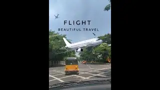 Aeroplane cross time zone timelapse | Flight 🛫 on the rode