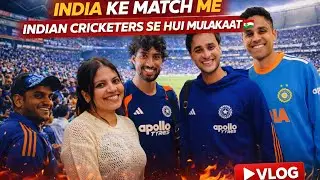 India ka match dekha live ❤️ Neha Singh Vlog 