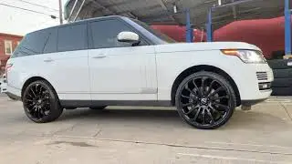 Range Rover on 24s Autobiography Rims