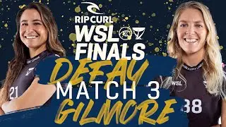 Johanne Defay vs Stephanie Gilmore | Rip Curl WSL Finals 2022 - Match 3