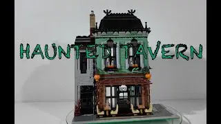 LEGO Haunted Tavern MOC Review | Spooky Build designed by BrickAtive