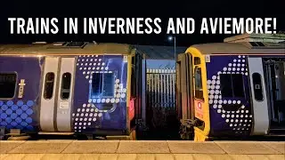 Trainspotting in Aviemore and Inverness Ft. double headed intermodal and UTU train (2026 Episode 3)