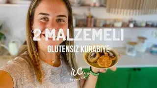 2 Malzemeli Glutensiz Kurabiye | Sağlıklı Atıştırmalık