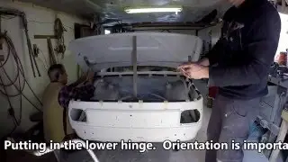 Bmw 2002 Trunk Torsion Bar Installation