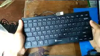 External Mini Keyboard for Laptop (Firewolf ME233 Black) Unboxing #