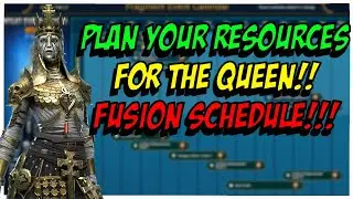 How to Use Your Resources WISELY!!! Wight Queen Ankora Schedule!!! | Raid: Shadow Legends
