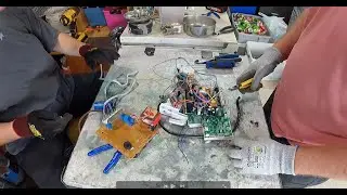 Mammoth Whiteware breakdown - Scrap Breakdown - Metal recovery - Metal Recycling.