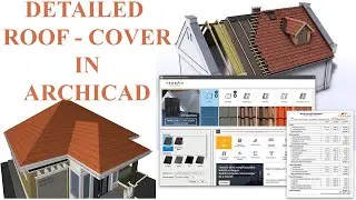 ArchiCAD tip: DETAILED ROOF DESIGN With ARCHICAD ADD-ONs