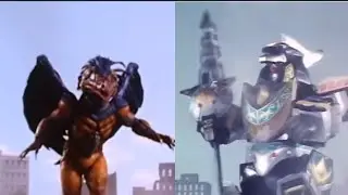 Power Rangers Alternative Battles: Peckster vs Dragonzord Battle Mode.