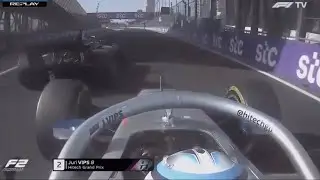 Vips Overtakes Hughes At The Line | F2 Saudi Arabia Sprint Race 2022