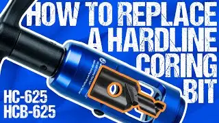 How To Replace A Hardline Coring Bit (HCB-625) - Jonard Tools