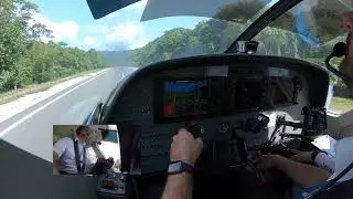 Landing in Golfito