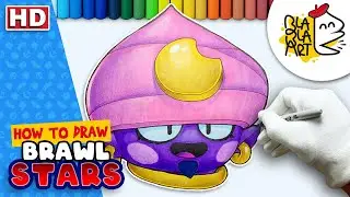 HOW TO DRAW GENE From BRAWL STARS
