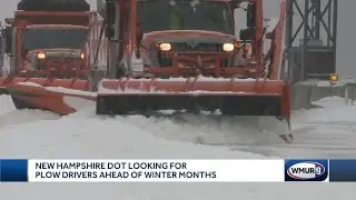 NH DOT looking for plow drivers ahead of winter