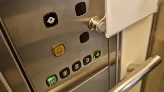 Retake: KONE M-series elevators @ Arlanda Airport Terminal 4, P41 Parking Garage, Sweden
