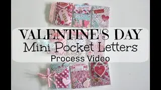 Making 3 Valentine's Day Pocket Letters | Process Video