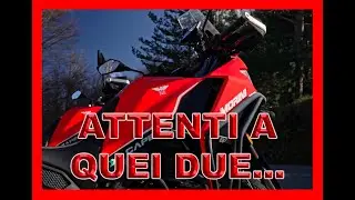 ATTENTI A QUEI DUE... CON LA MIA MOTO MORINI X-CAPE
