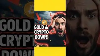 Big Crash Today! 😨 Gold + Bitcoin Down | Recovery Hoga Ya Aur Girega? #shorts #crypto
