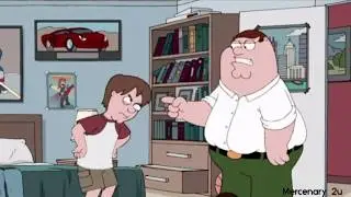 Peter Griffin Bullies a High-school Kid!