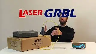 iKier IR20 - infrared 20W laser module - cut and engrave metal, glass, and many more!