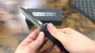 VIPER TEC BLACK ZEDD D/A OTF - DAMASCUS STEEL