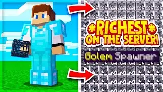THE ULTIMATE UPGRADE TO BECOME THE RICHEST ISLAND! (OP) | Minecraft Skyblock | EMC EP #4