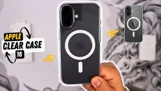 Чехол Apple Clear Case для iPhone 16 с MagSafe