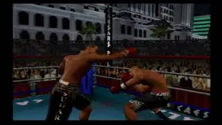KNOCKOUT KINGS 2002 (PS2) Floyd Mayweather vs Sugar Ray Leonard