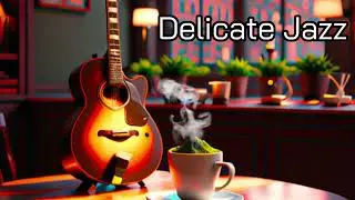 Happy Fall Jazz ☕ Delicate July Coffee Music and Relaxing Bossa Nova Jazz Piano for Positive Mood