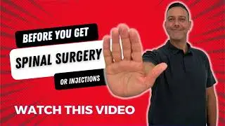 You must watch this video before getting a spinal injection or spinal surgery in Walnut Creek, Ca.