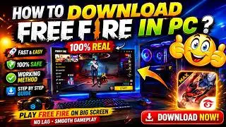 PC Par Free Fire Kaise Download Kare 😱 | Google Play Games Se Free Fire PC Official Method