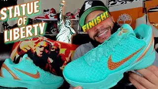 These Were SUPER Limited! Nike Kobe 6 Protro 'Statue of Liberty Review