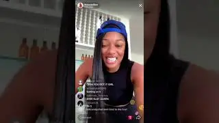 Megan The Stallion dancing on Tik Tok live (12-11-20) | Amari The Great