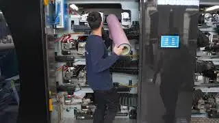 Koenig & Bauer PrintTronic -przygotowanie maszyny do produkcji